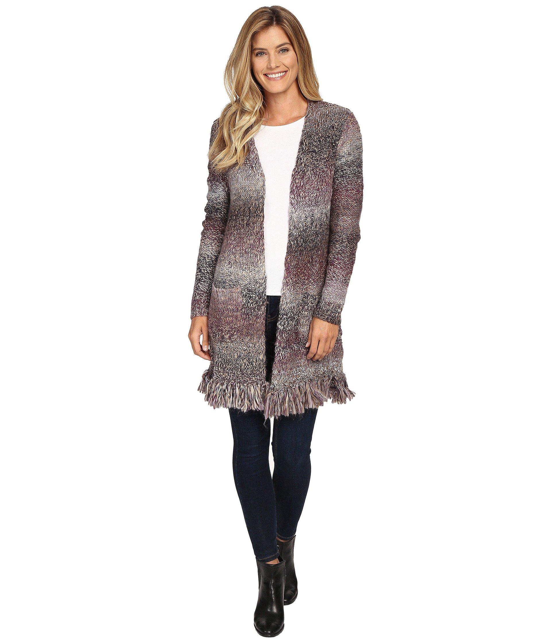 Lucky Brand Fringe Cardigan - Lyst