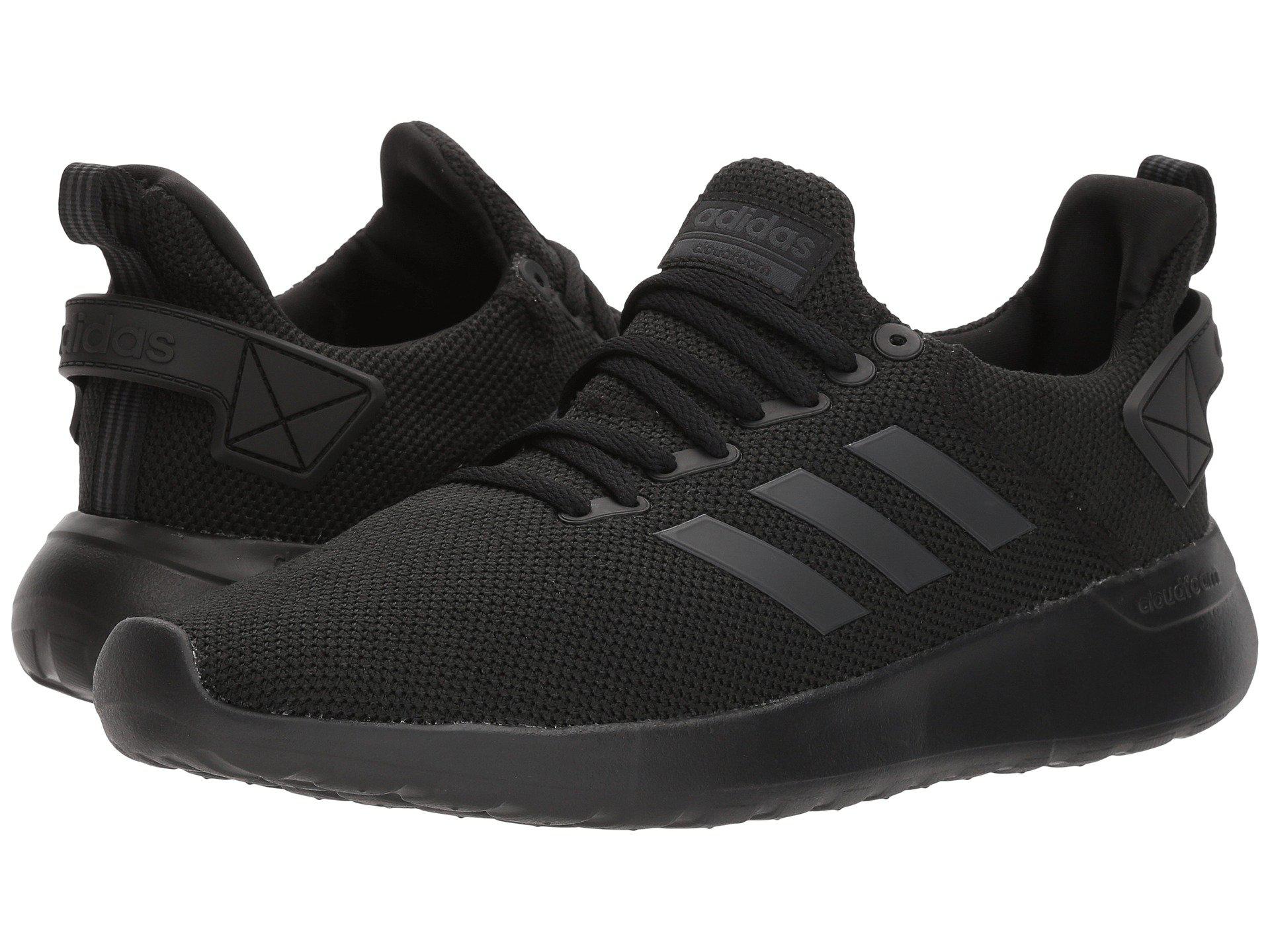 adidas mens cloudfoam lite racer running shoe black adidas mens cloudfoam lite racer running shoe black