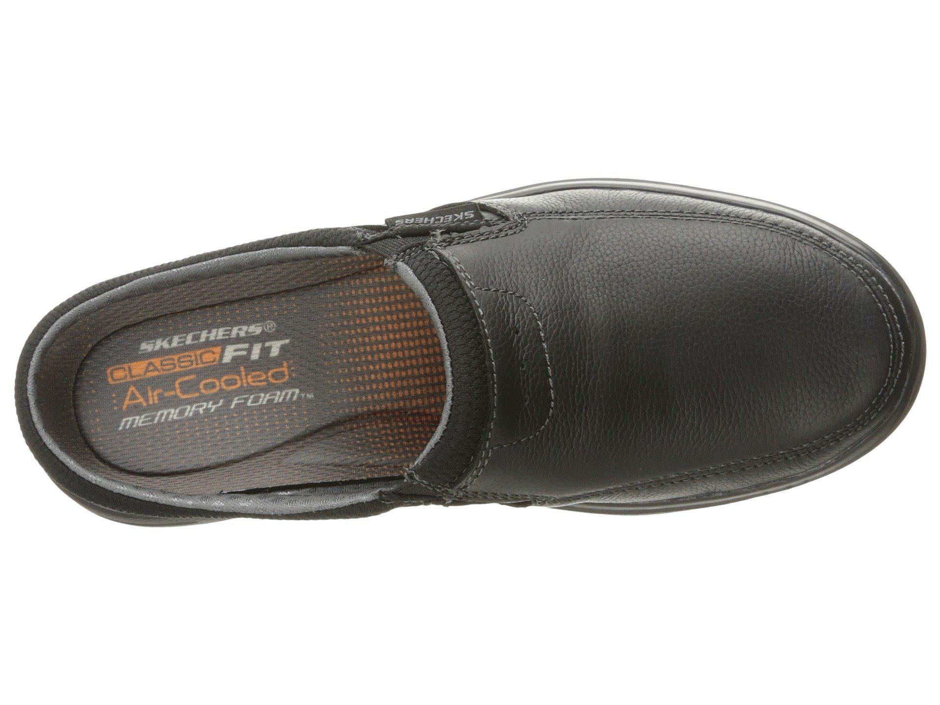 skechers classic fit memory foam mens