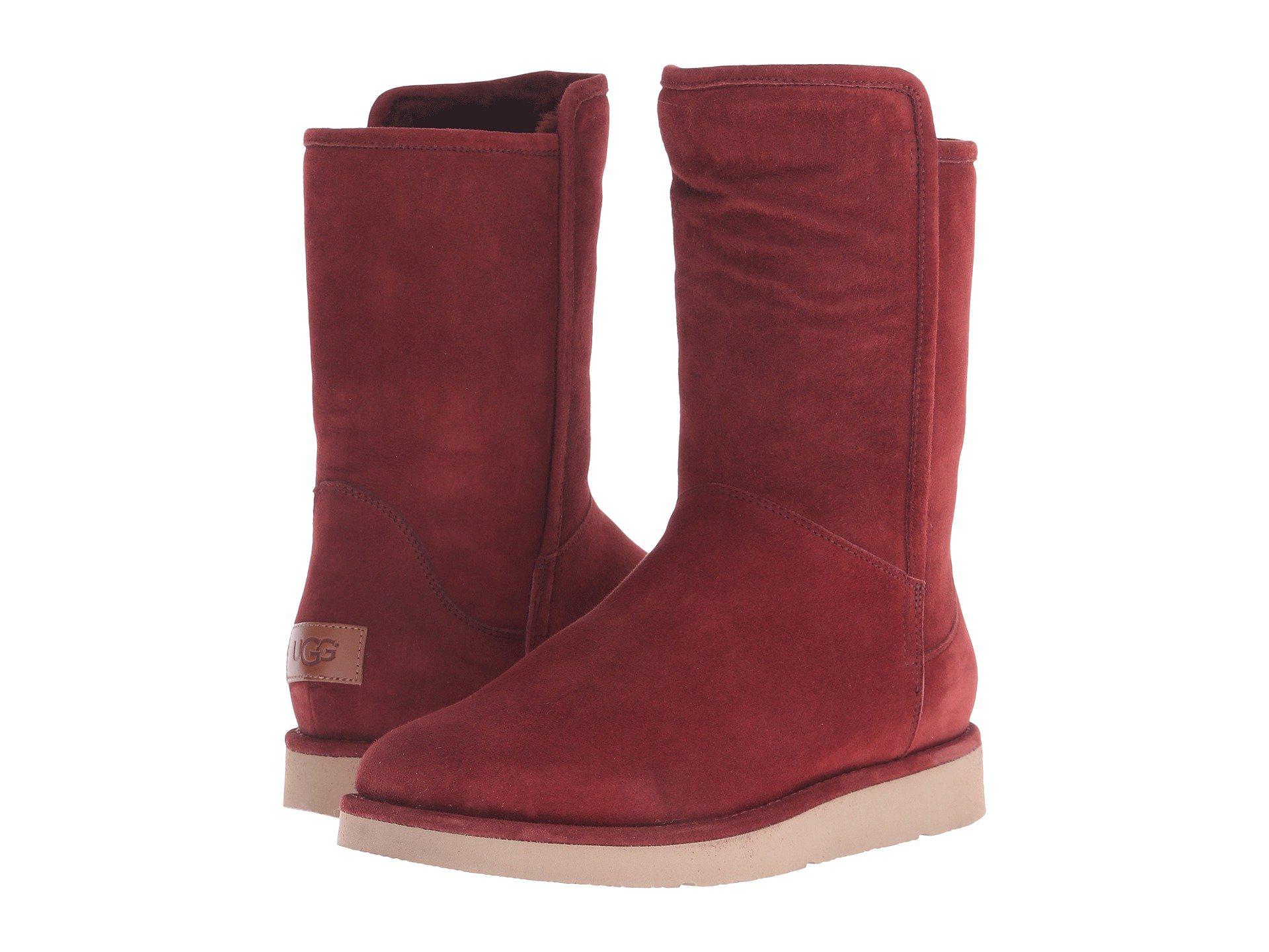 Womens Boots UGG Abree Short Rust Womens Boots UGG Abree Short Rust
