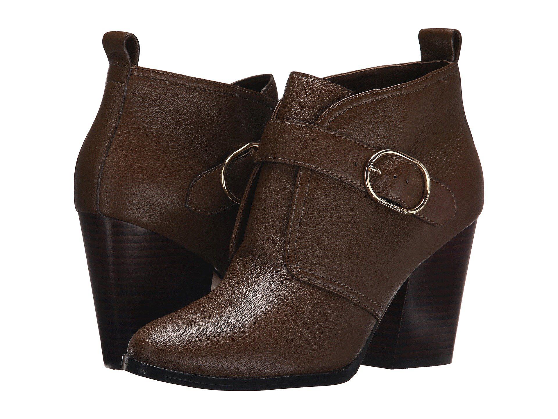 Womens Boots Cole Haan Lily Bootie Bison Leather Womens Boots Cole Haan Lily Bootie Bison Leather