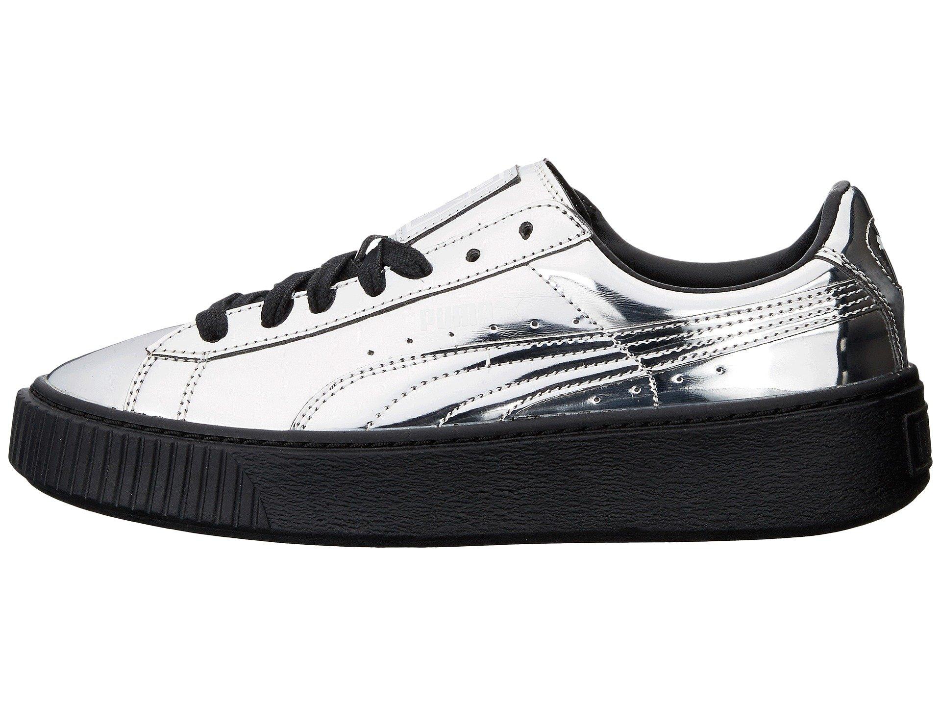 puma metallic sneakers