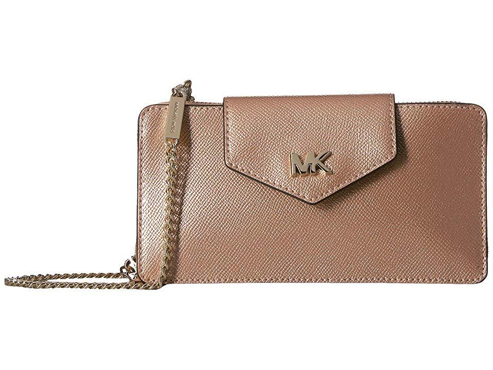 MICHAEL Michael Kors Small Convertible Phone Crossbody (ballet) Handbags in Metallic - Save 50% ...