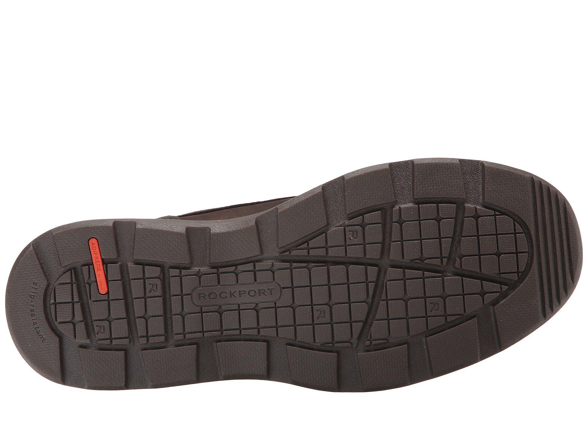 rockport moc toe shoes