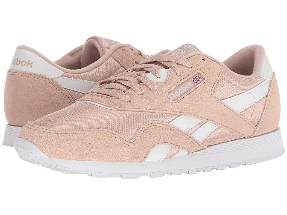 reebok classic nylon beige