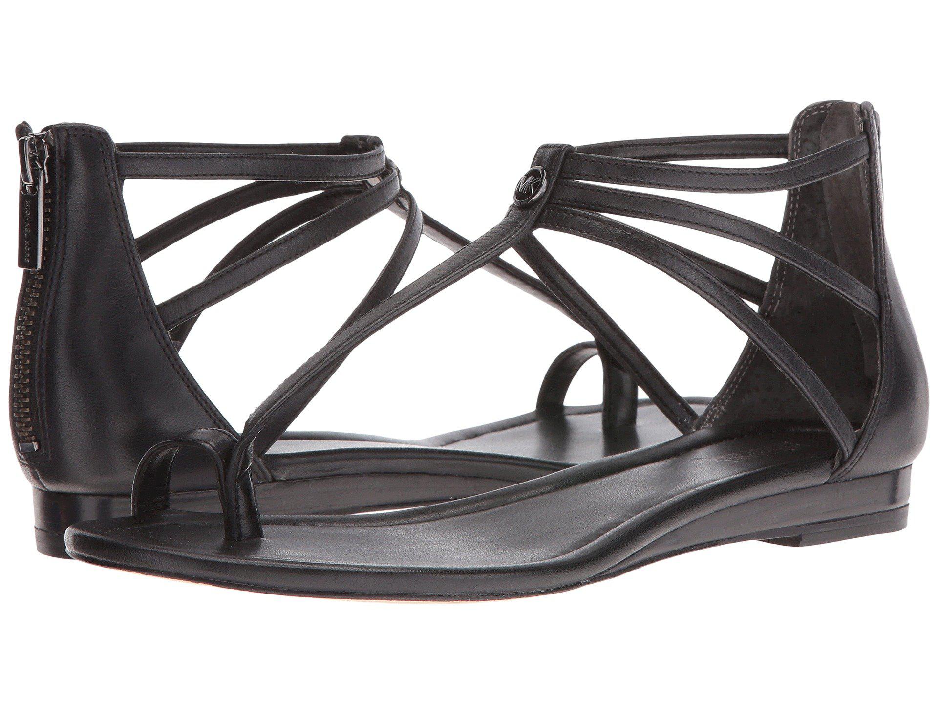 Lyst - Michael Michael Kors Camille Sandal in Black