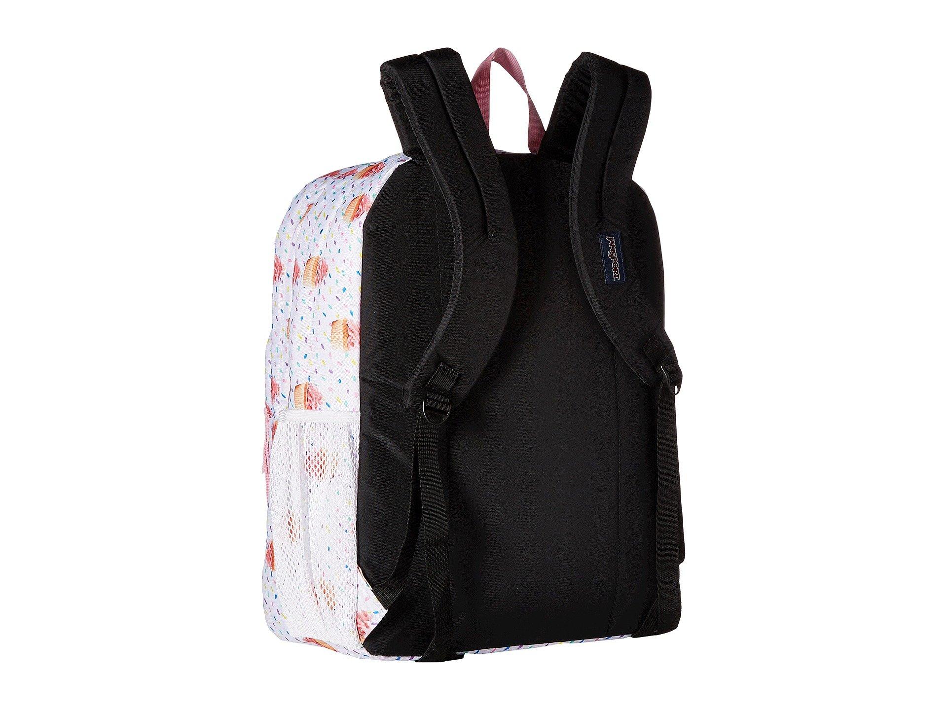 Coral Peaches Wild at Heart with Black Accents JanSport Big Student Classics Series Backpack