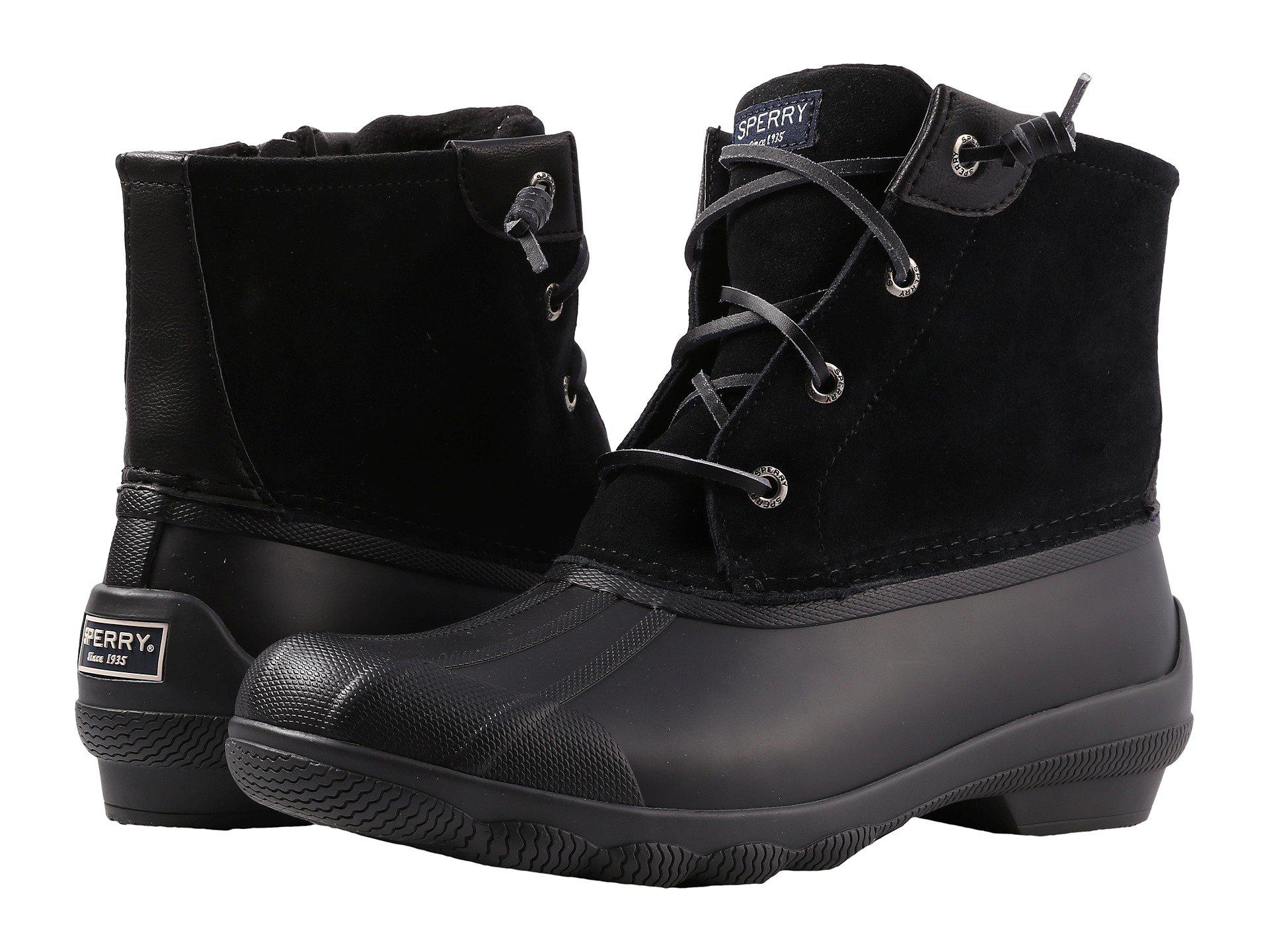 sperry syren gulf duck boot black