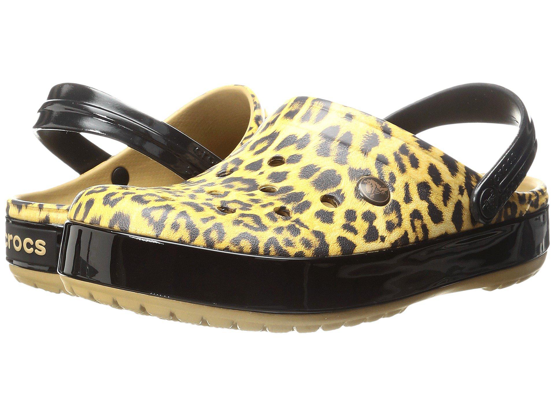 amazon leopard crocs