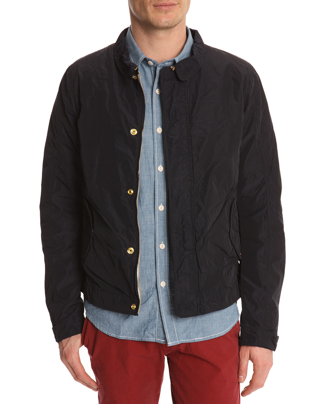 Scotch & soda Navy Nylon Jacket in Blue for Men (navy) | Lyst