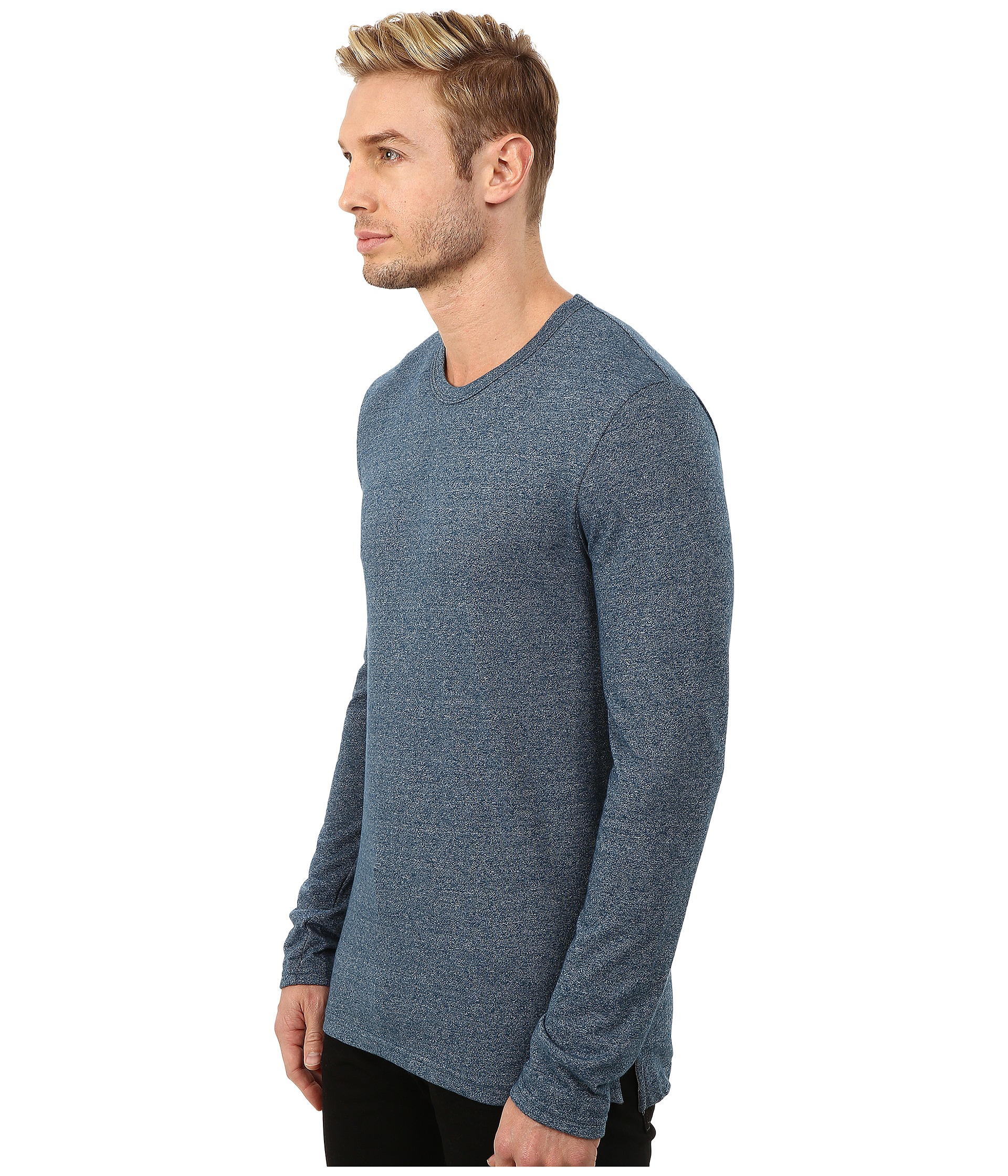 Download Alternative Apparel Eco Mock Twist Jersey Locomotive T-shirt in Blue for Men - Lyst