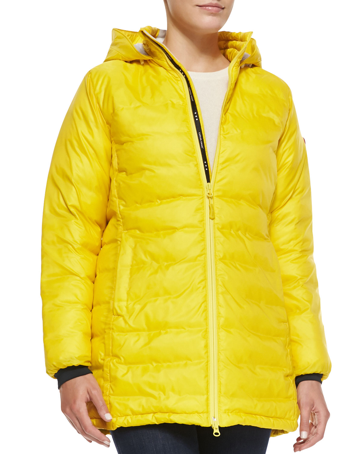 canada goose yellow coat canada goose yellow coat
