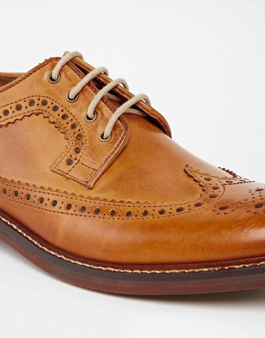 ben sherman tan brogues