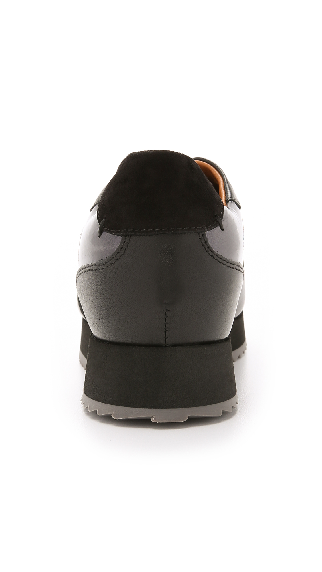 MCM Jogger Sneakers - Visetos Silver in Black - Lyst