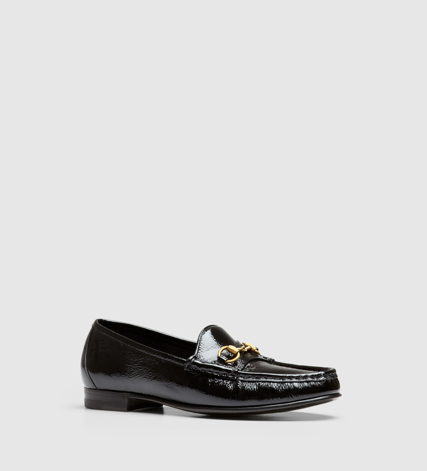 Gucci 1953 Horsebit Loafer In Patent Leather in Black | Lyst