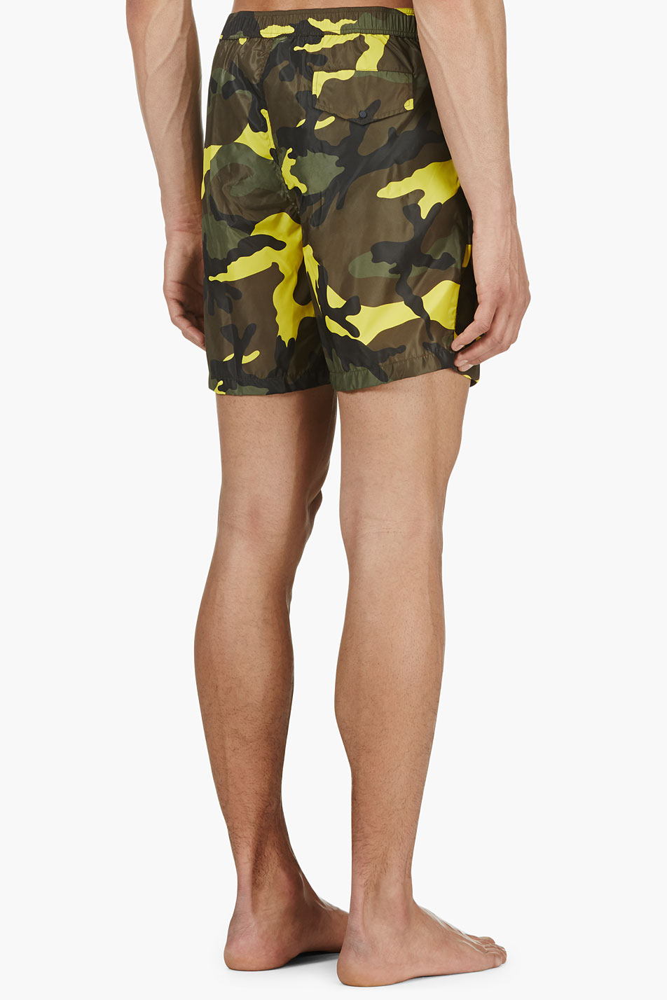 mens valentino swim shorts