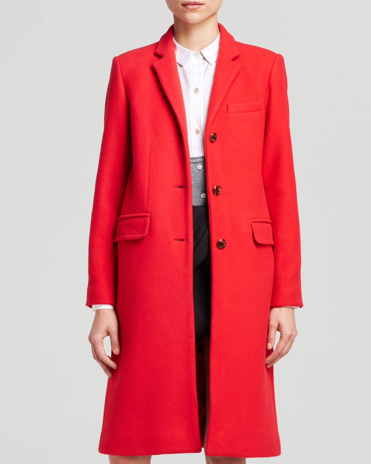 Marc jacobs red coat Clearance