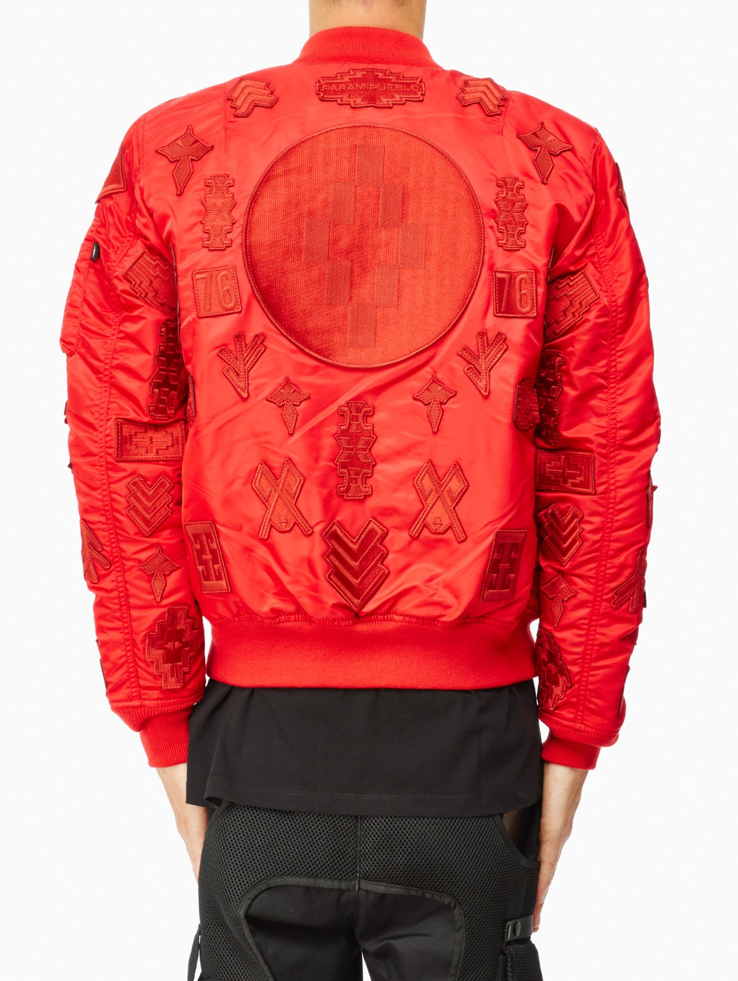 Lyst - Marcelo Burlon Alpha Jacket in Red for Men
