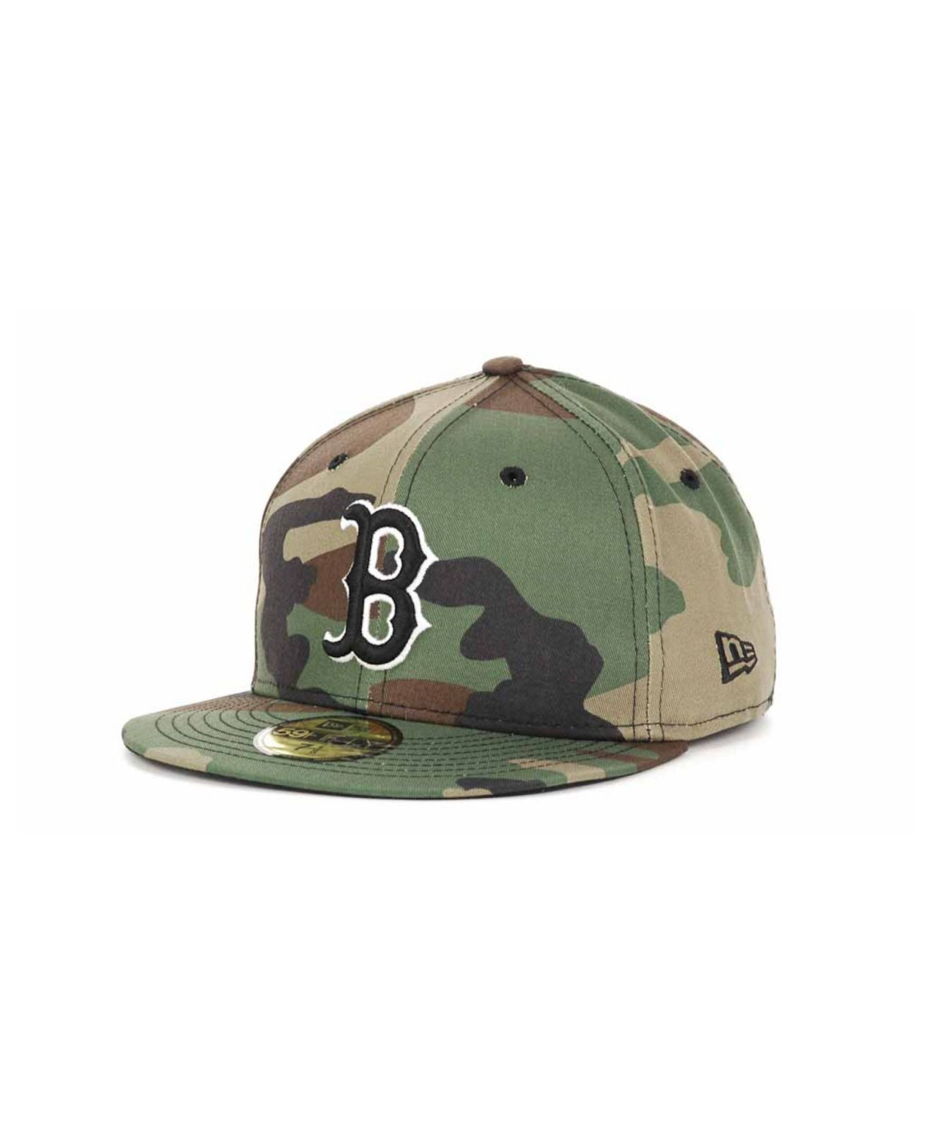 KTZ Boston Red Sox Bc Camo 59fifty Cap in Green for Men Lyst
