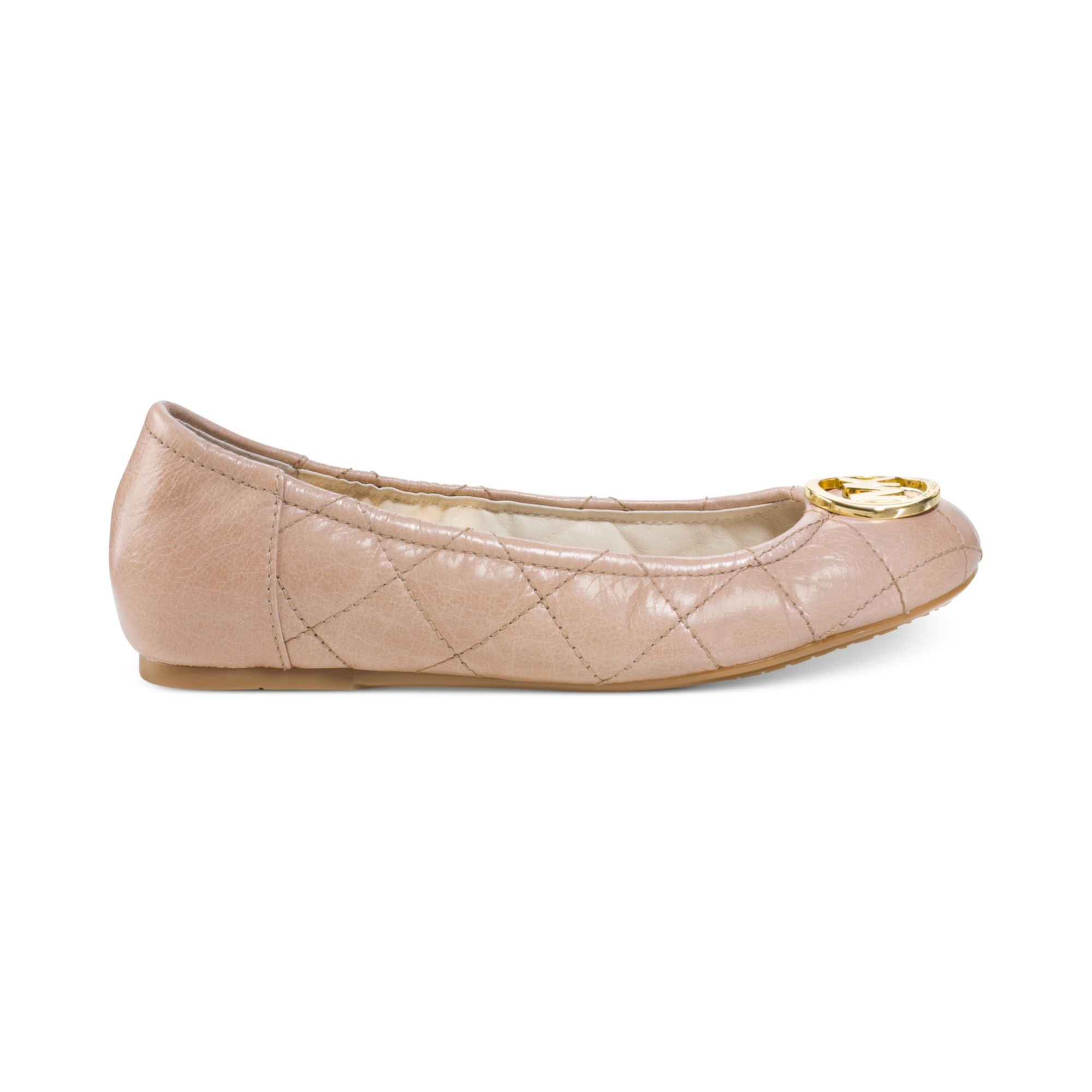 michael kors quilted flats