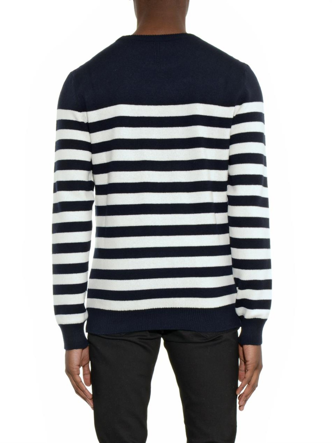 Saint laurent striped sweater 2025 Saint laurent striped sweater 2025