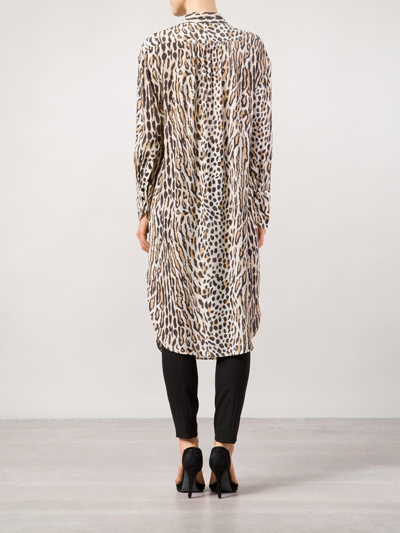 By Malene Birger 'isslania' Kaftan Dress in Brown - Lyst