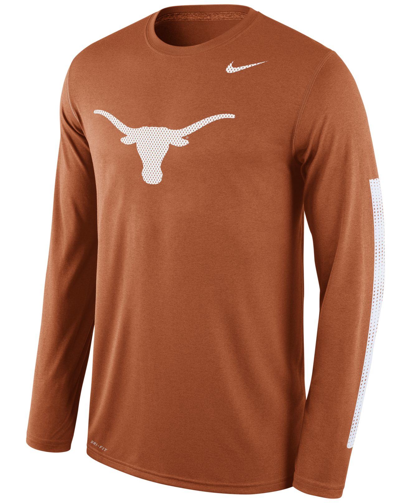 Lyst - Nike Men's Long-sleeve Texas Longhorns Legend Dna T-shirt in ...