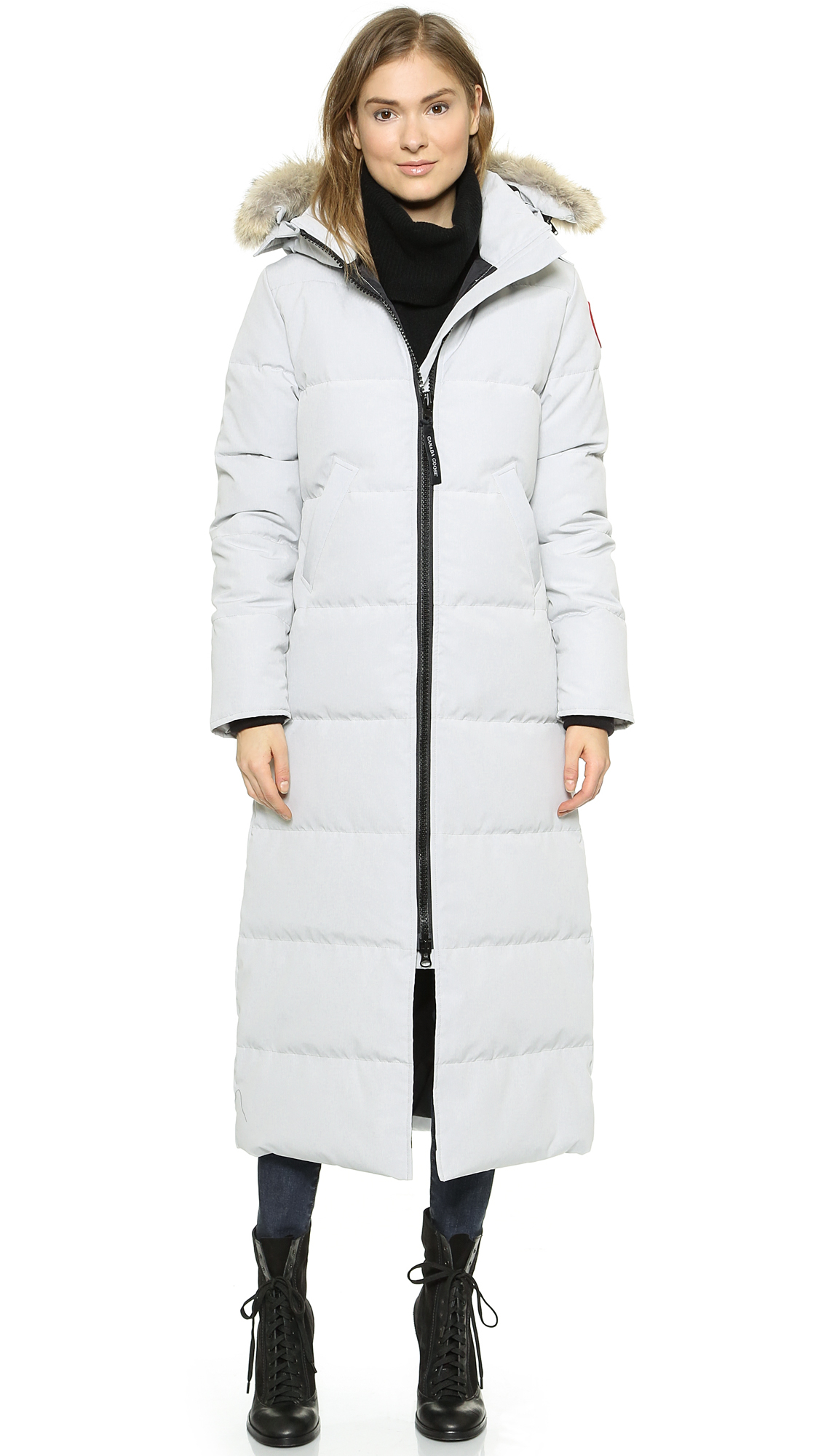 Canada Goose Mystique Parka - Silver Birch in Metallic | Lyst