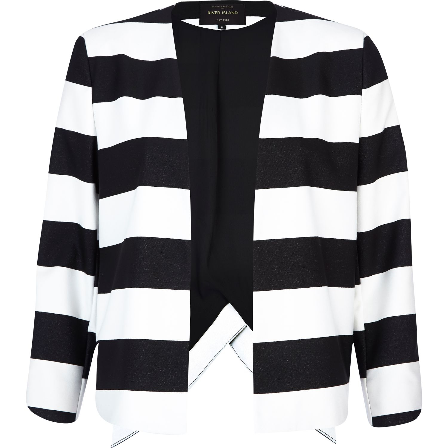 river island striped jacket