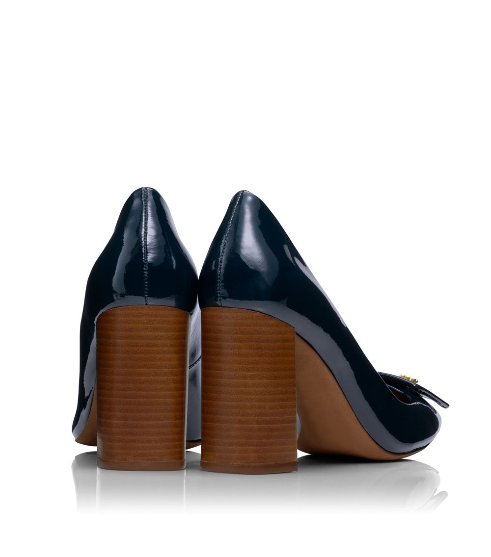 Tory Burch CLAIRE 50MM PUMP ブライトネイビー Tory Burch Claire Ballet Flats | Saks Fifth Avenue