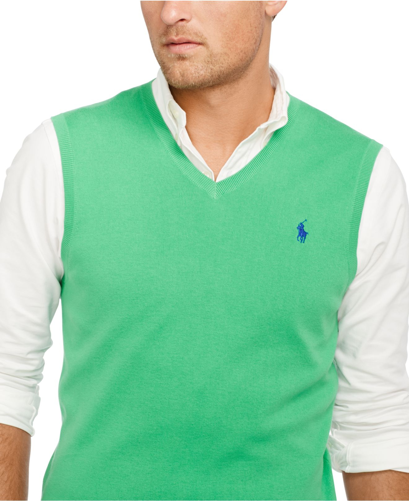 polo sweater vest big and tall