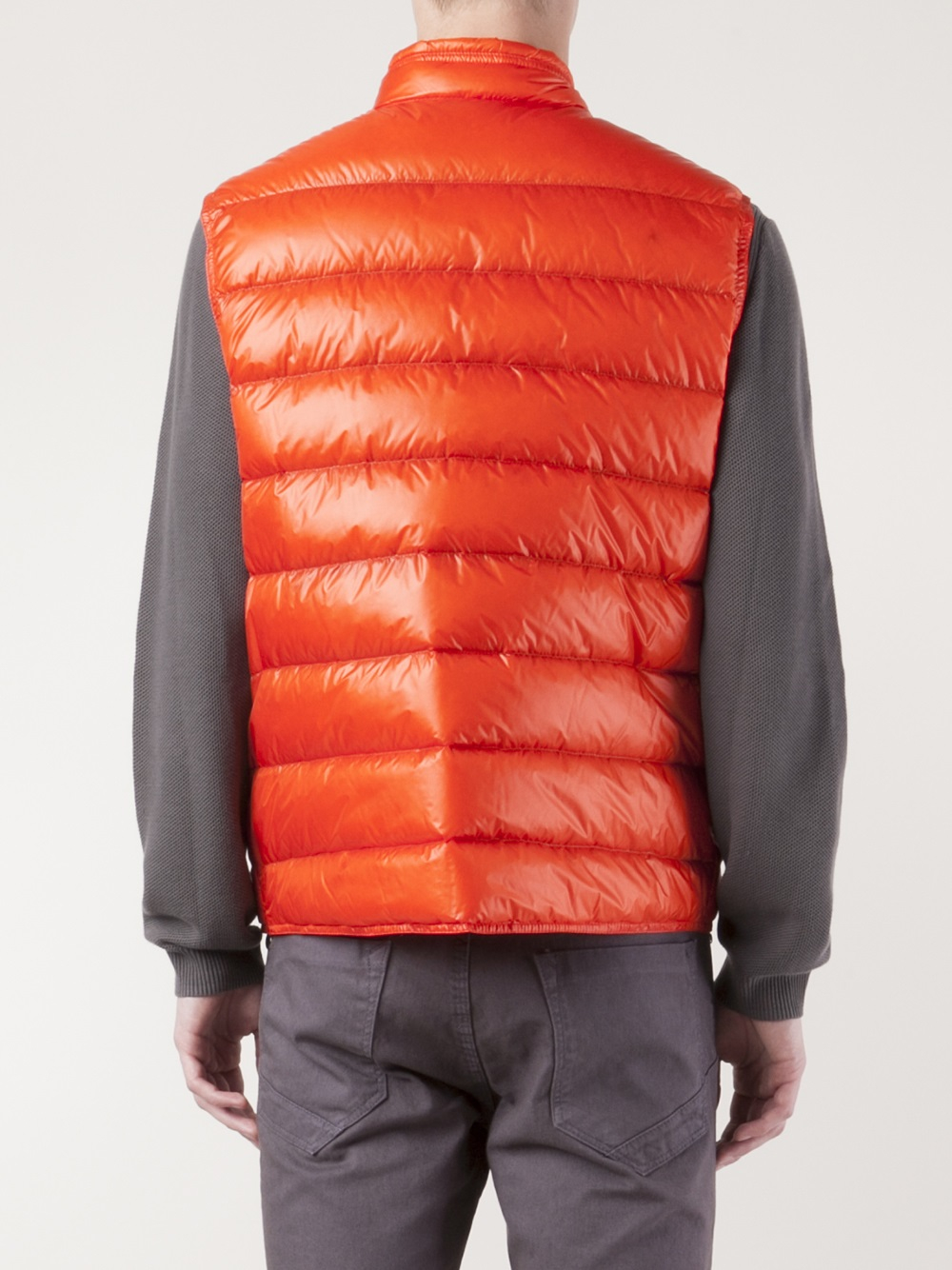 Moncler Puffer Vest in Yellow \u0026 Orange 