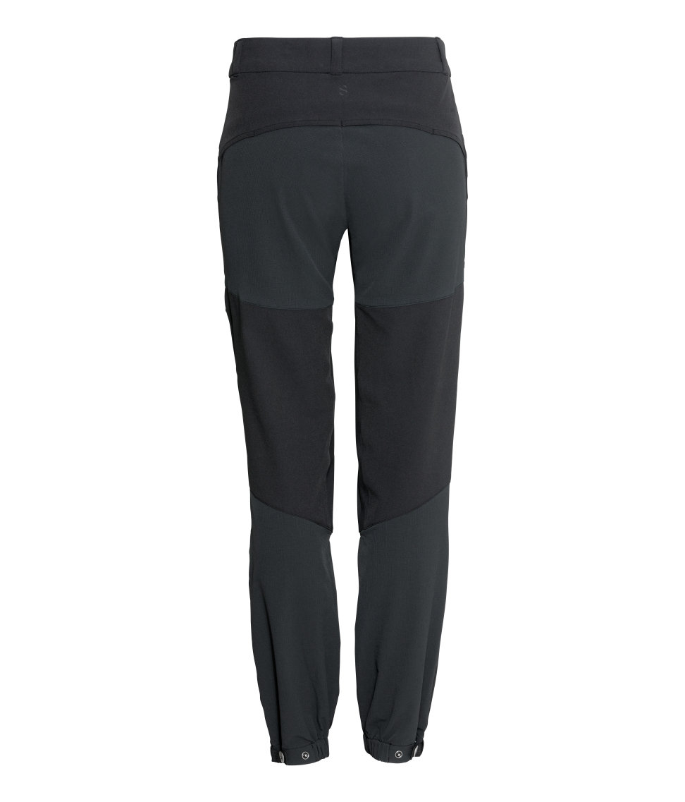black outdoor trousers