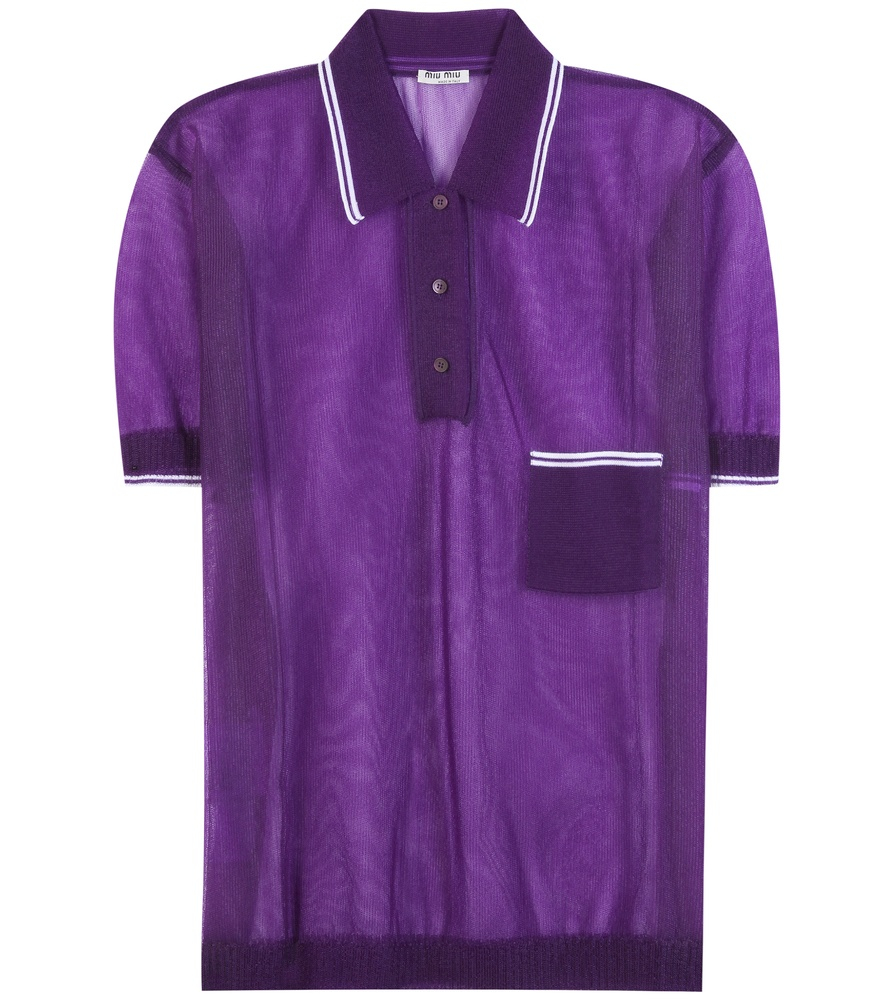 miu miu polo shirt