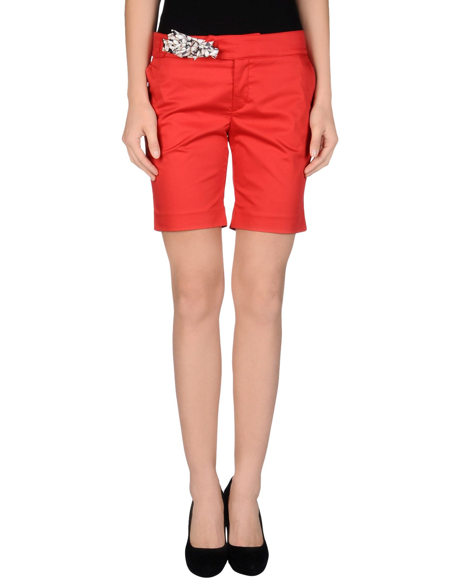 Ballantyne Bermuda Shorts in Red Lyst