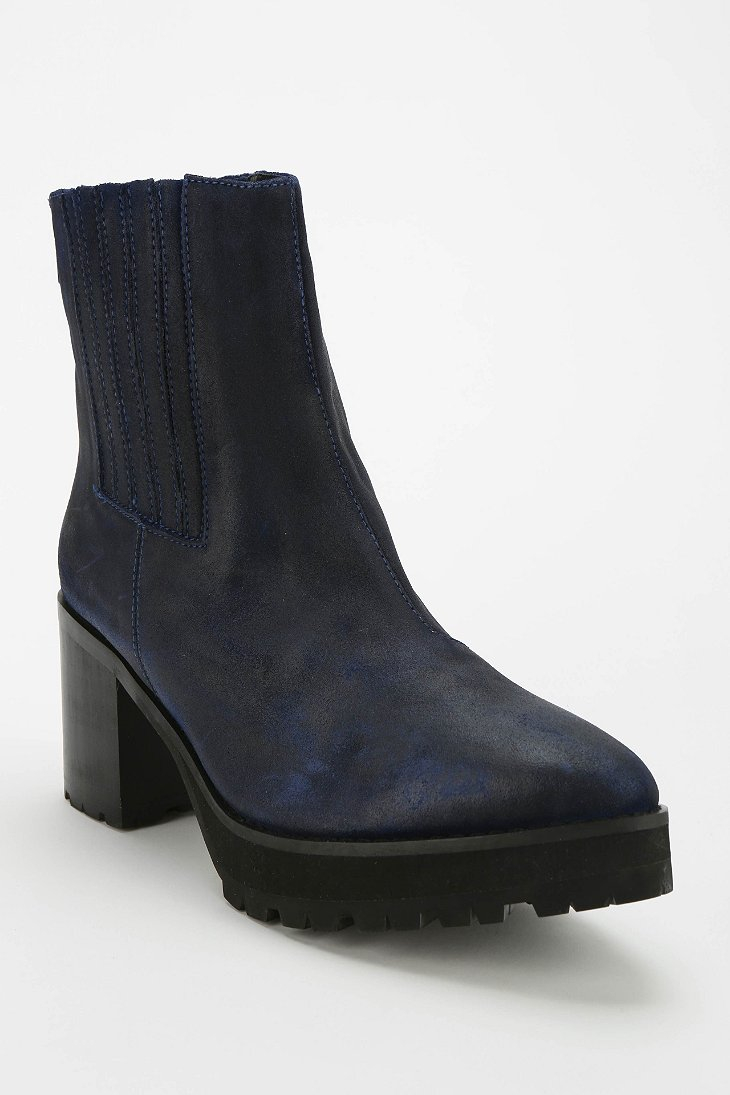 sanctuary platform ankle boots