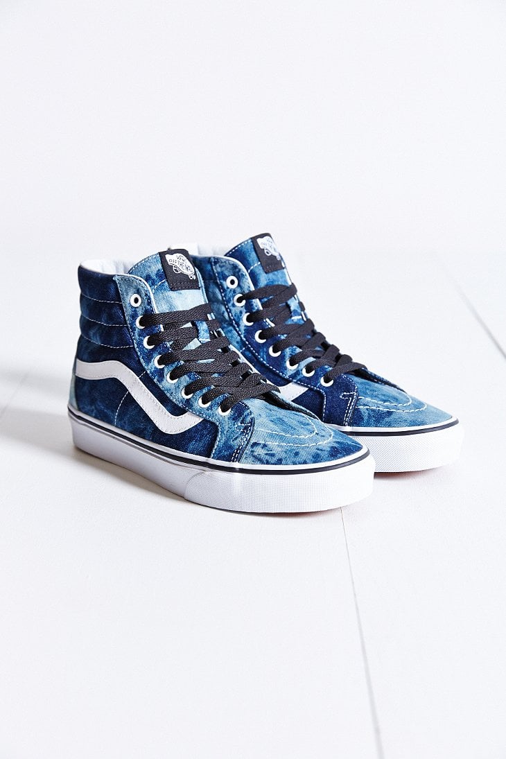 blue van sneakers