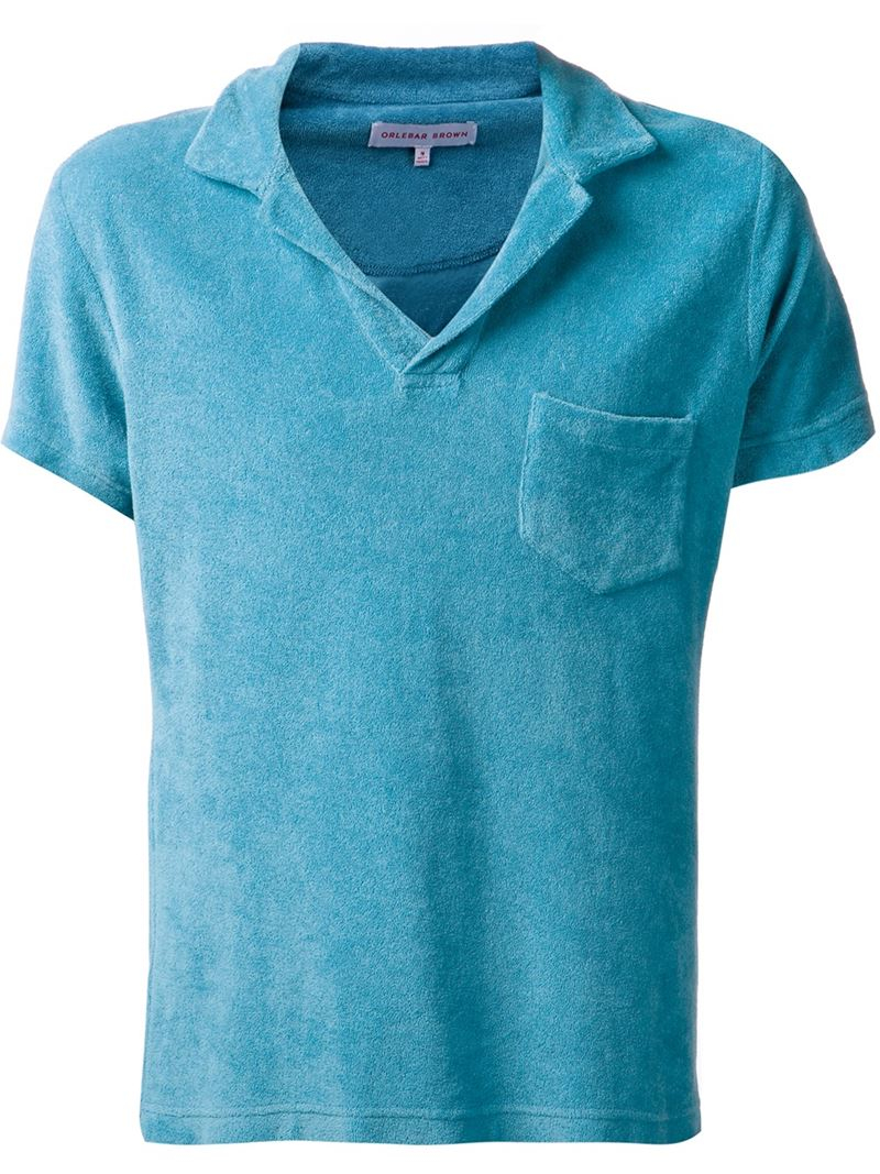 terry towel polo