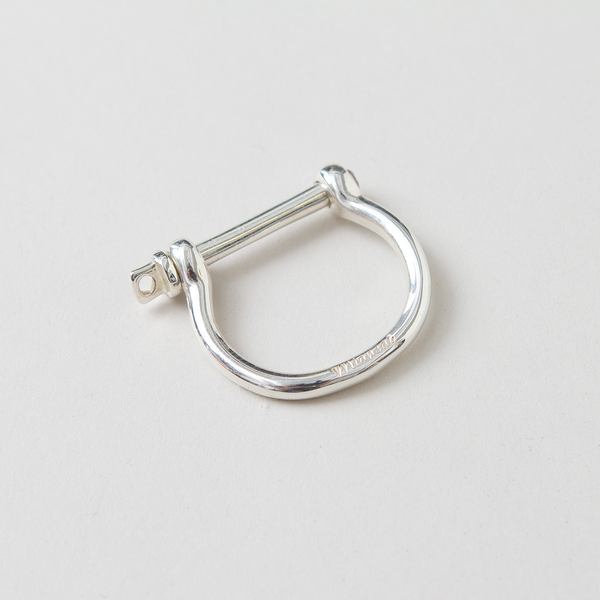 Miansai Sterling Silver Screw Cuff Keychain in Silver Lyst