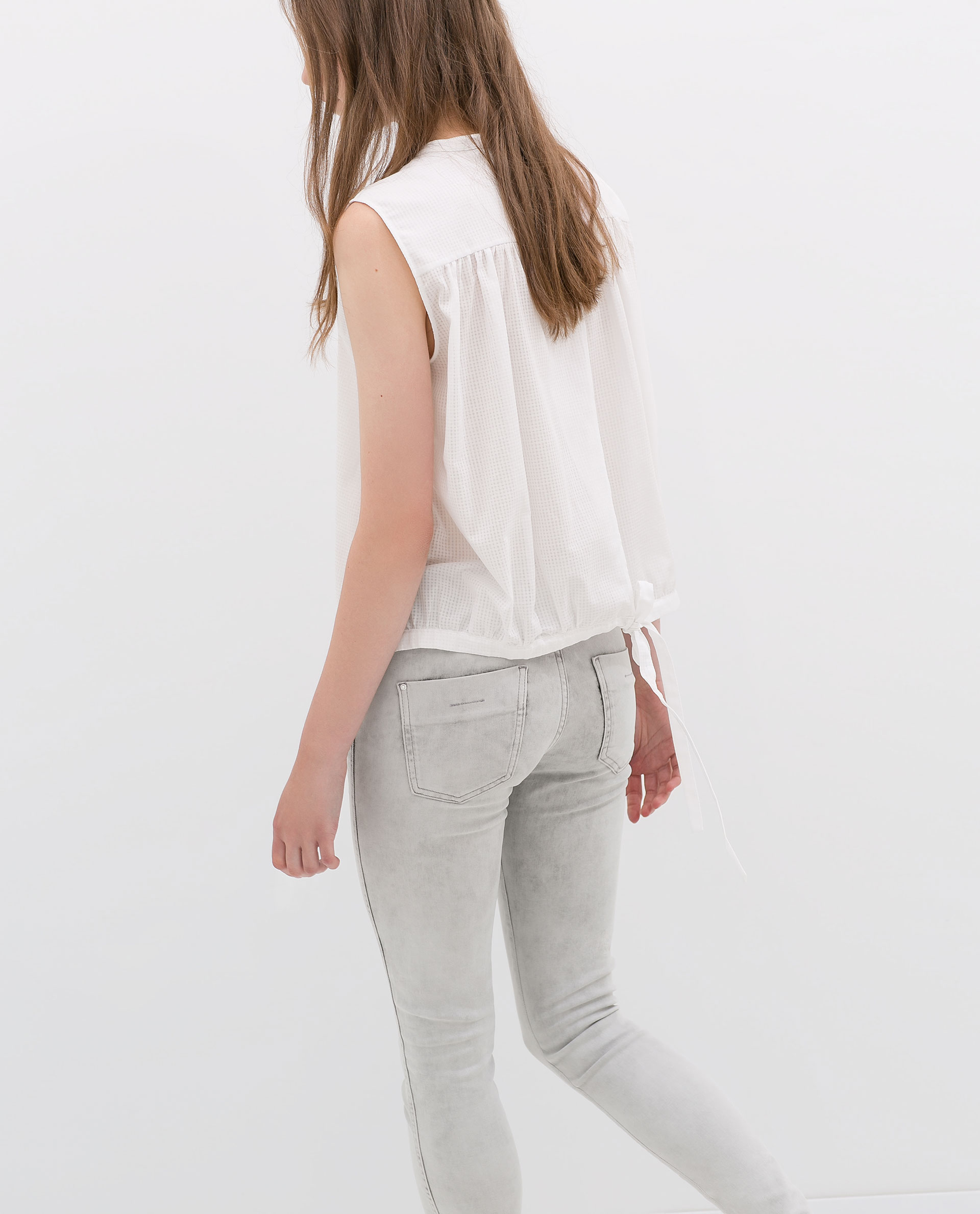 zara 5 pocket in gray lyst zara 5 pocket in gray lyst