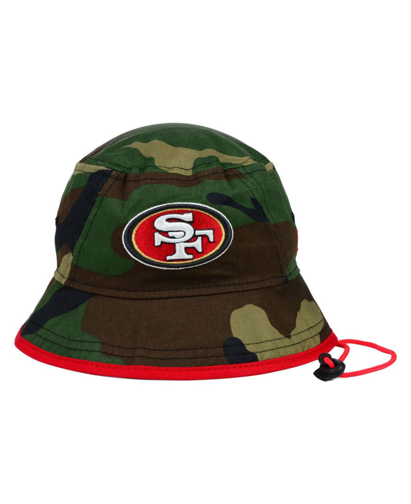 49ers camo bucket hat