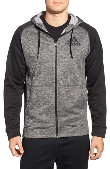 adidas black and grey sweater