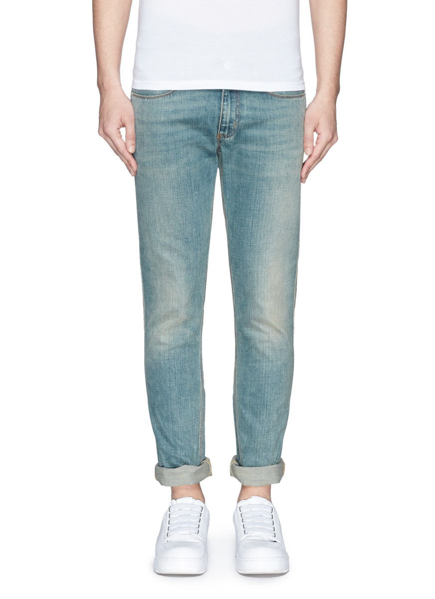 Acne Studios Max Slim-Fit Jeans in Blue for Men - Lyst