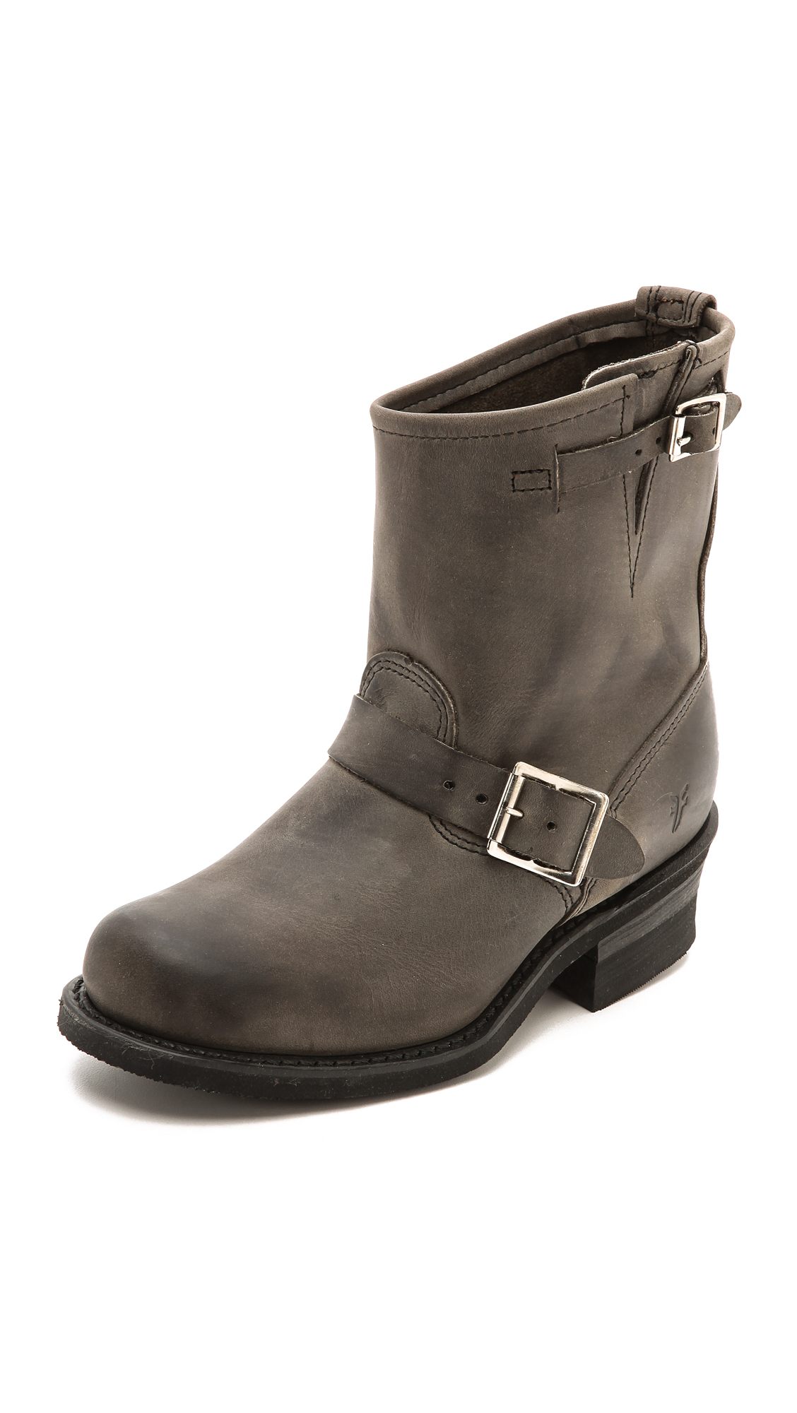 charcoal gray ankle boots