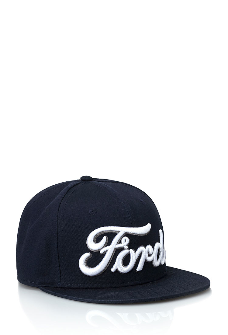 Forever 21 Ford Snapback Hat in Blue for Men - Lyst