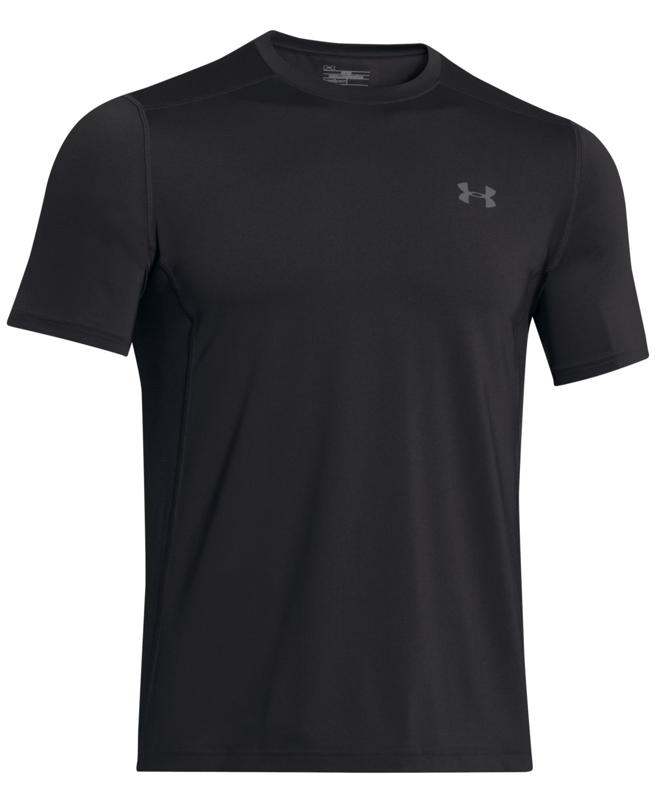 Under armour Men's Heatgear Raid Fitted Tshirt in Black for Men Lyst