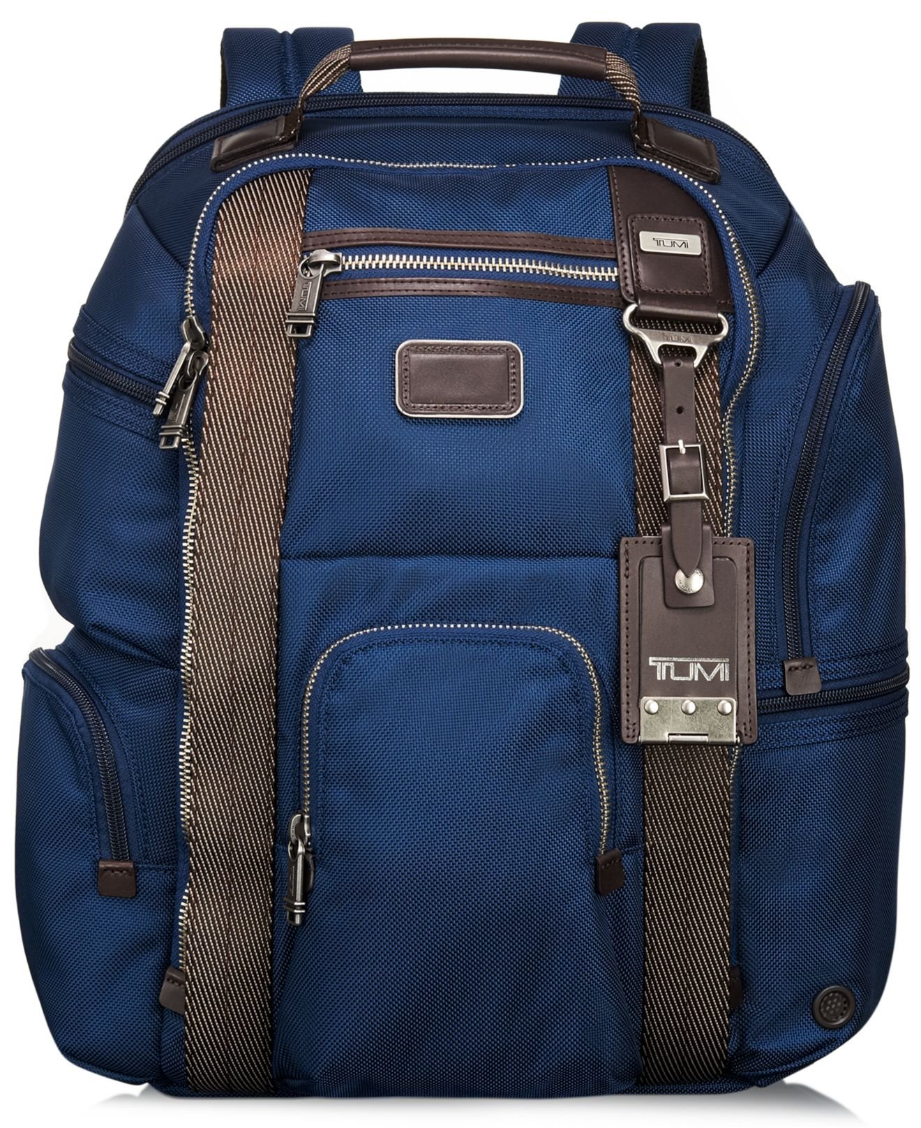 Tumi Alpha Bravo Kingsville Deluxe Brief Backpack in Blue for Men | Lyst