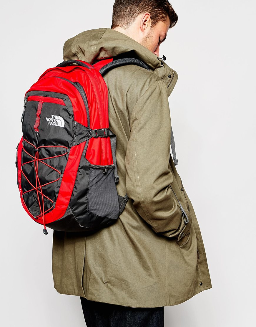 The North Face Borealis Backpack in Red for Men | Lyst