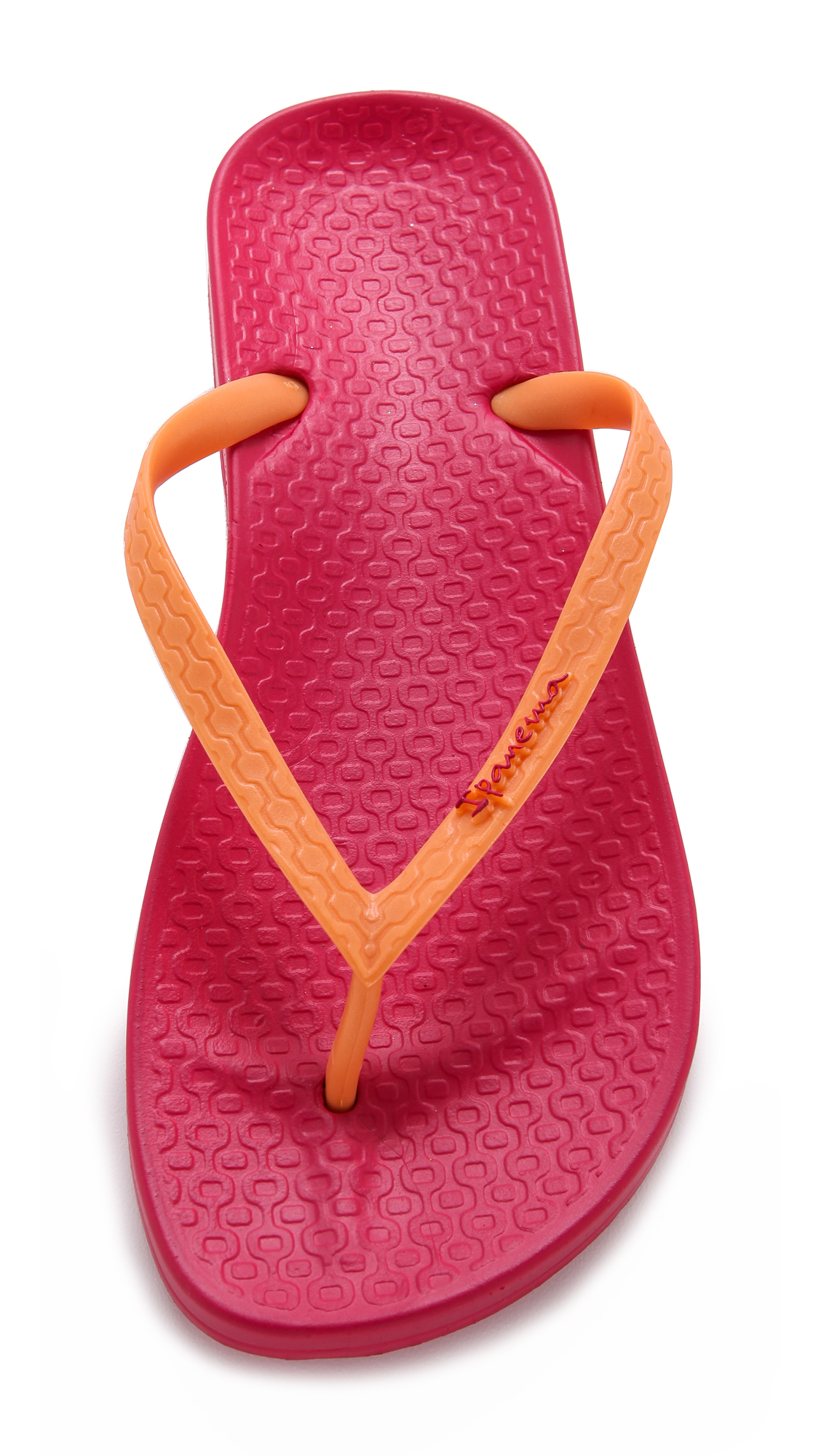 Ipanema Ana Tan Flip Flops - Pink/orange | Lyst