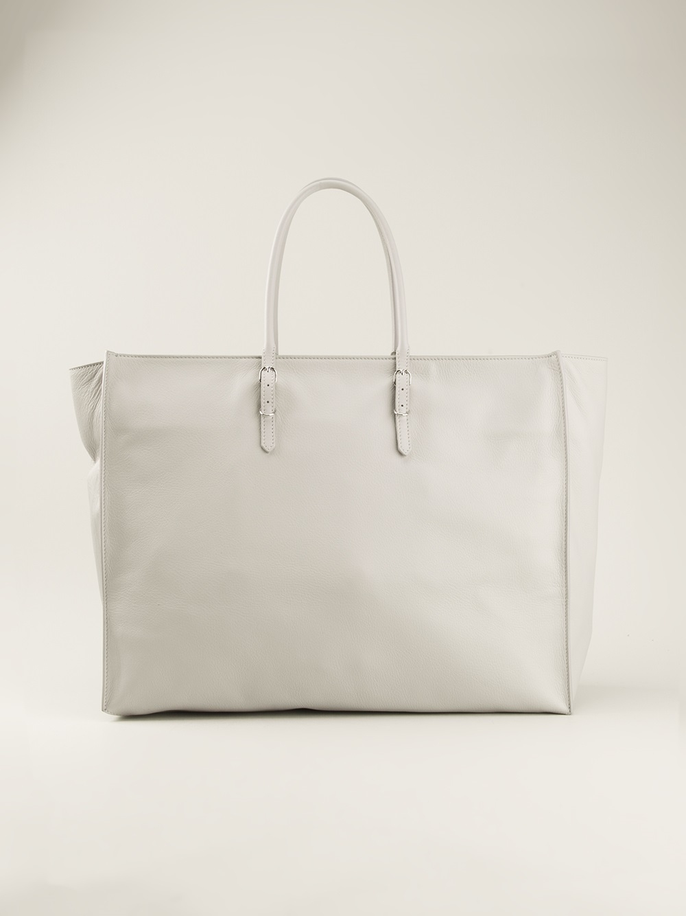Papier leather tote Balenciaga Anthracite in Leather - 34310879